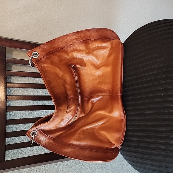 Leather Vincenzo Handbag Hobo - Picture 4 of 8